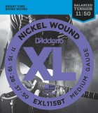    , Medium, 11-50, D'Addario EXL115BT Nickel Wound  -    